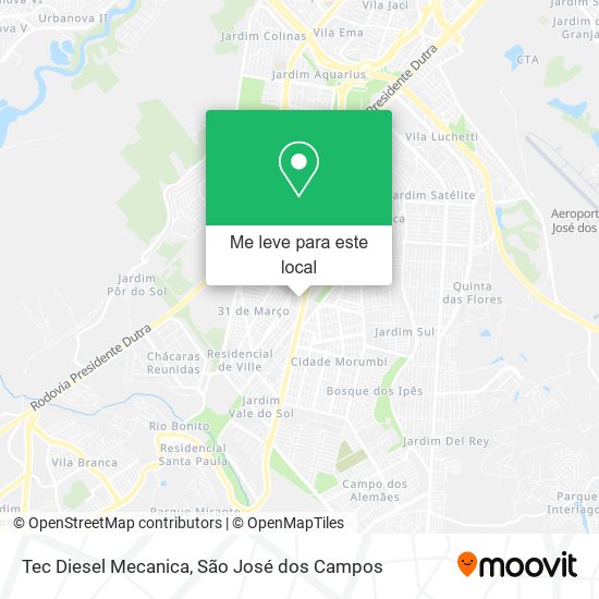 Tec Diesel Mecanica mapa