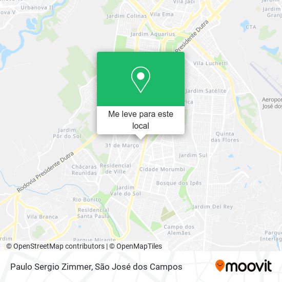 Paulo Sergio Zimmer mapa