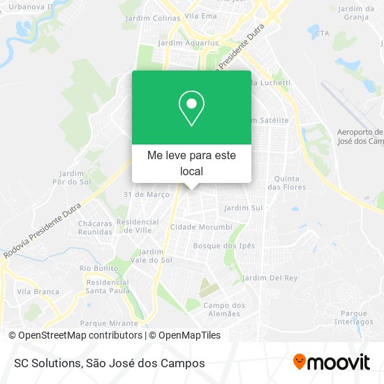 SC Solutions mapa