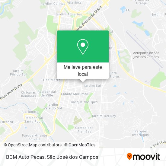 BCM Auto Pecas mapa