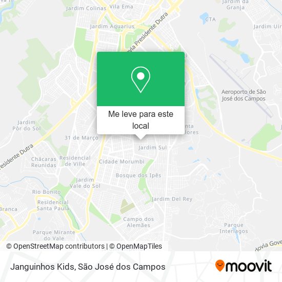 Janguinhos Kids mapa