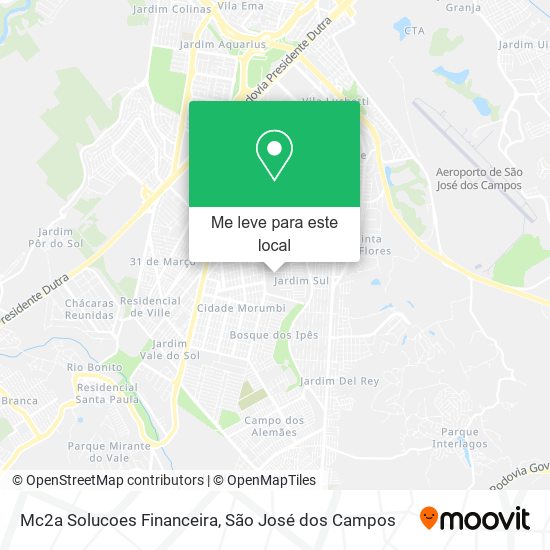 Mc2a Solucoes Financeira mapa