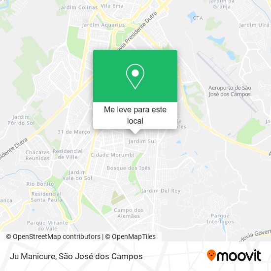 Ju Manicure mapa