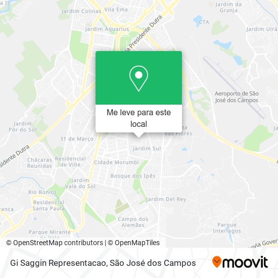 Gi Saggin Representacao mapa