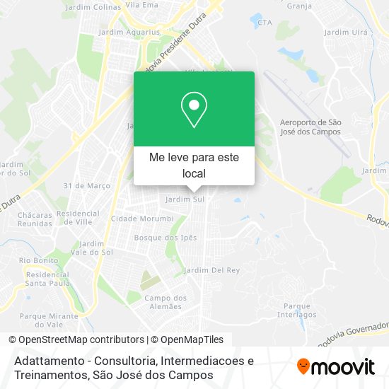 Adattamento - Consultoria, Intermediacoes e Treinamentos mapa