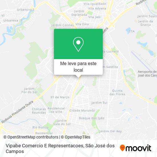 Vipabe Comercio E Representacoes mapa