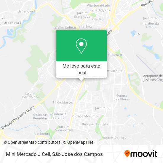 Mini Mercado J Celi mapa