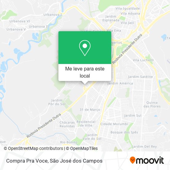 Compra Pra Voce mapa