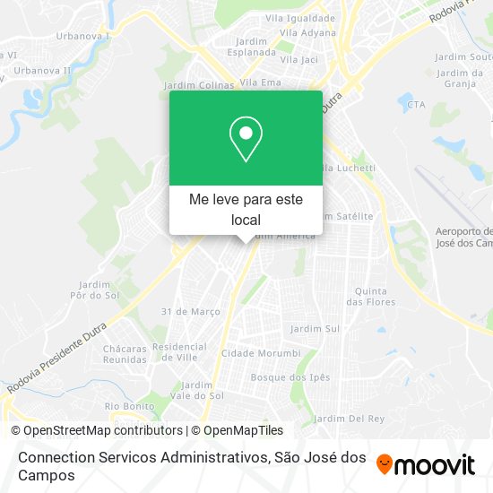 Connection Servicos Administrativos mapa