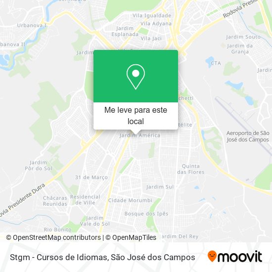 Stgm - Cursos de Idiomas mapa