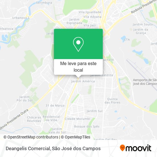 Deangelis Comercial mapa