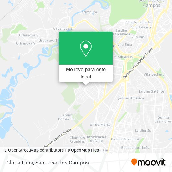 Gloria Lima mapa