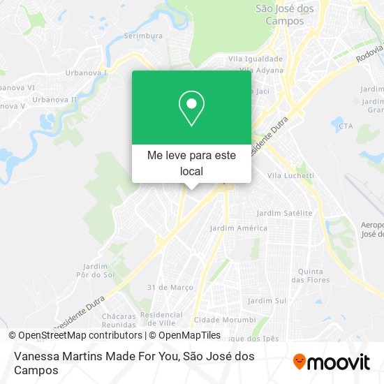 Vanessa Martins Made For You mapa