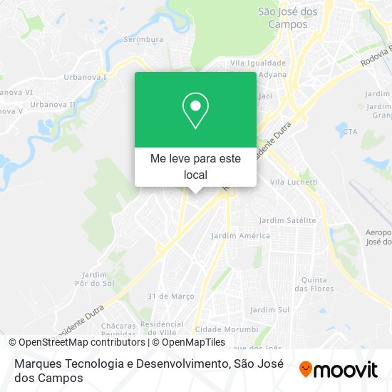 Marques Tecnologia e Desenvolvimento mapa