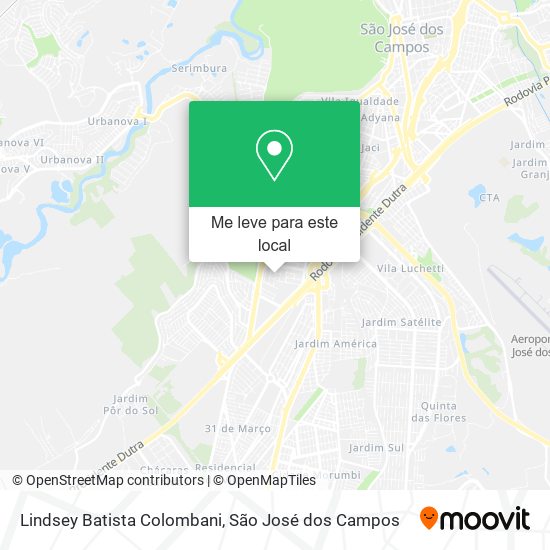 Lindsey Batista Colombani mapa