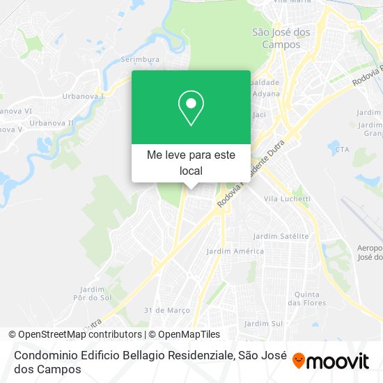 Condominio Edificio Bellagio Residenziale mapa
