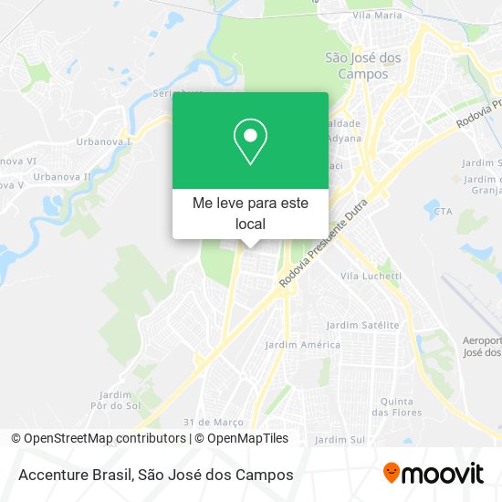 Accenture Brasil mapa