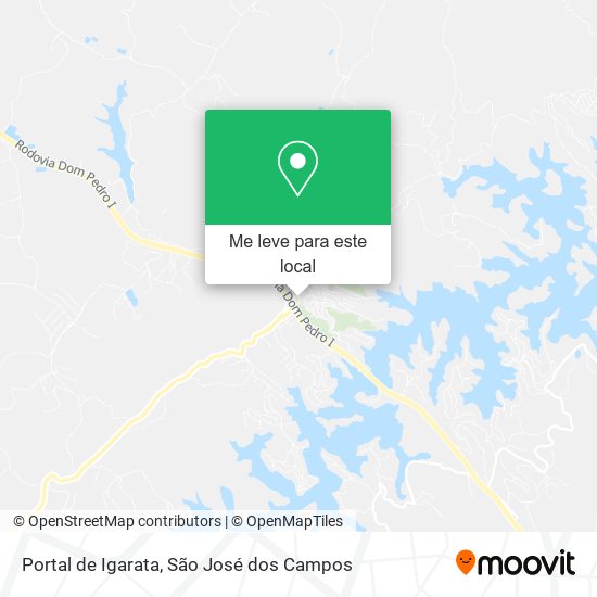 Portal de Igarata mapa