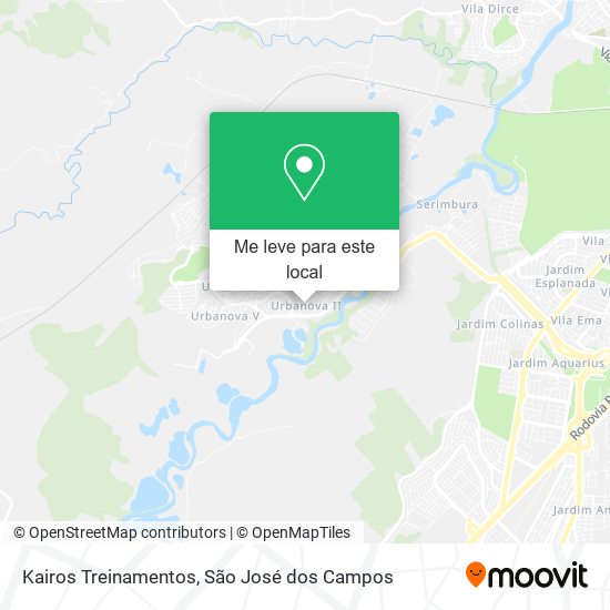 Kairos Treinamentos mapa