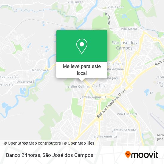 Banco 24horas mapa