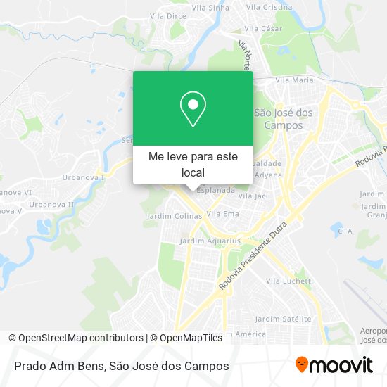 Prado Adm Bens mapa