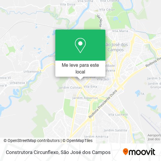 Construtora Circunflexo mapa