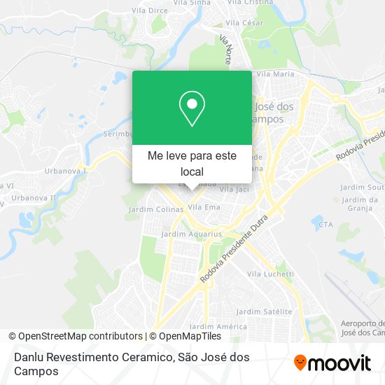 Danlu Revestimento Ceramico mapa
