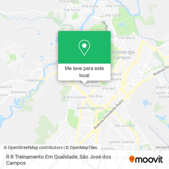 R R Treinamento Em Qualidade mapa