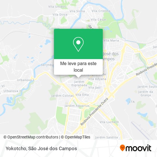 Yokotcho mapa