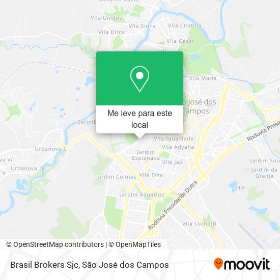 Brasil Brokers Sjc mapa