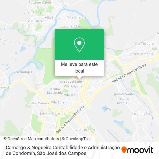 Camargo & Nogueira Contabilidade e Administração de Condomín mapa