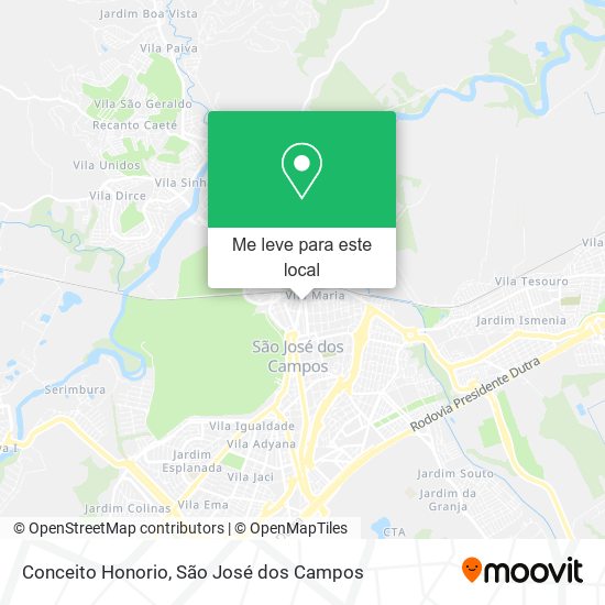 Conceito Honorio mapa