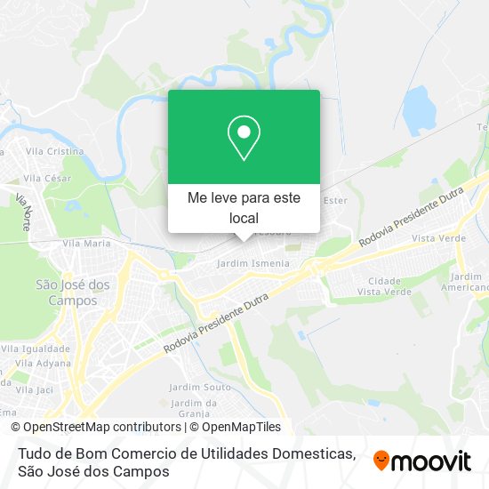 Tudo de Bom Comercio de Utilidades Domesticas mapa