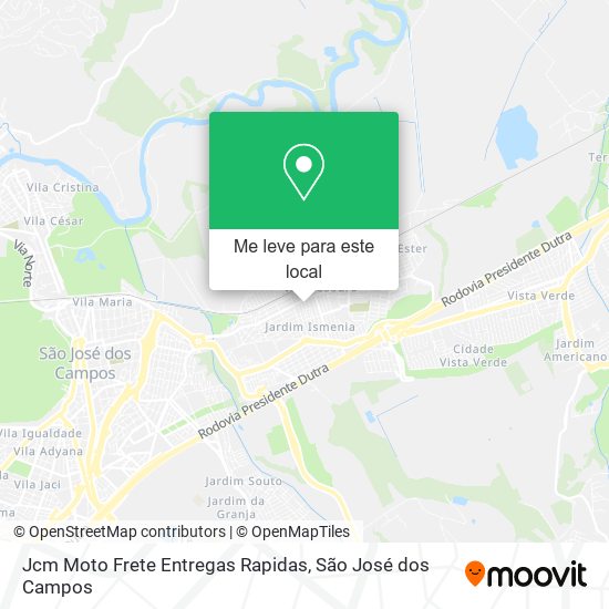 Jcm Moto Frete Entregas Rapidas mapa