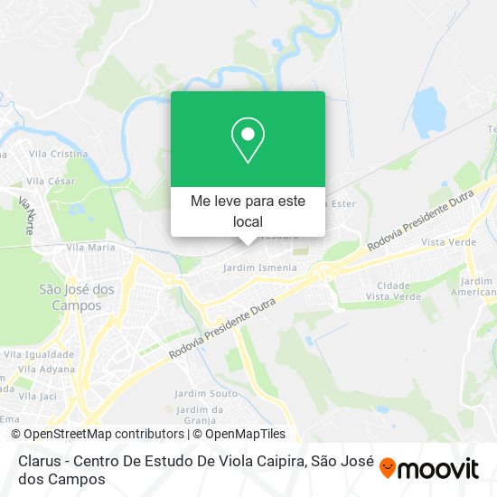 Clarus - Centro De Estudo De Viola Caipira mapa