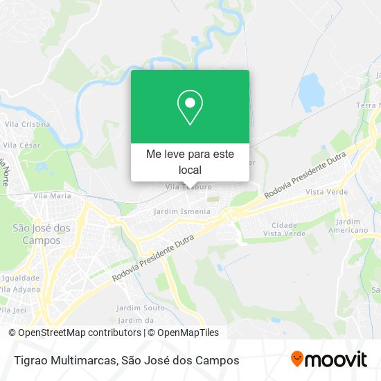 Tigrao Multimarcas mapa