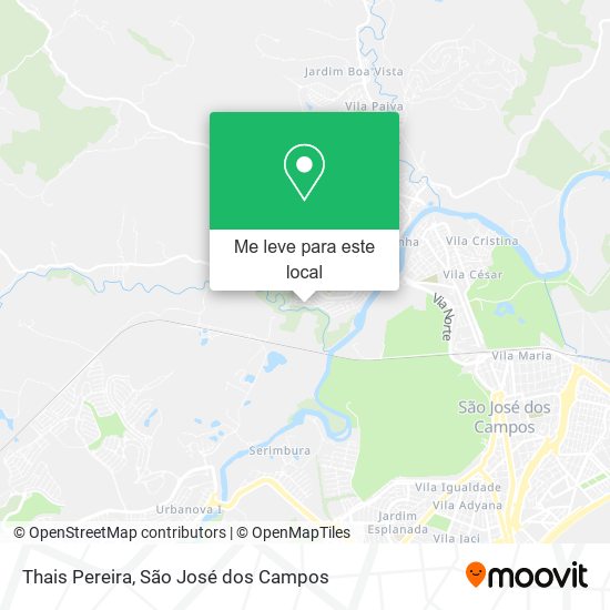 Thais Pereira mapa