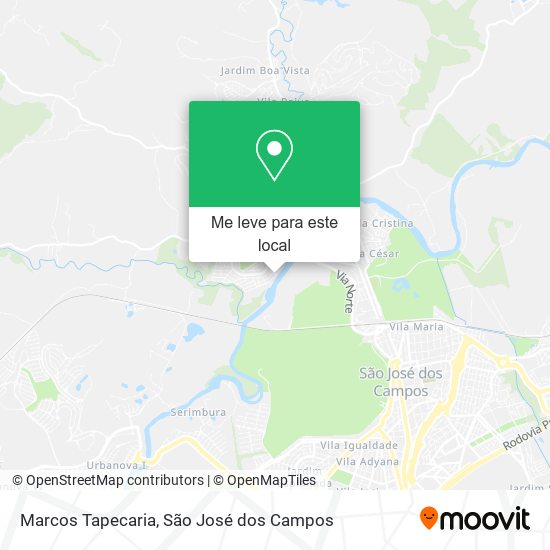 Marcos Tapecaria mapa