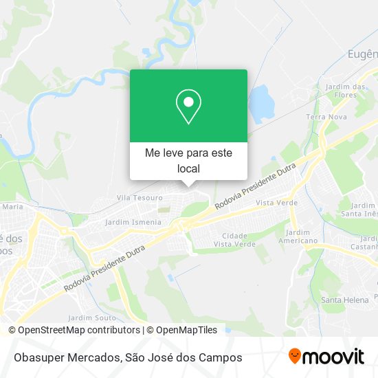 Obasuper Mercados mapa