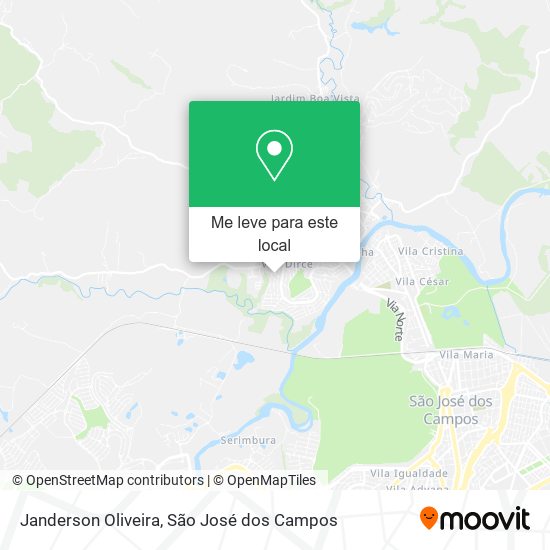 Janderson Oliveira mapa