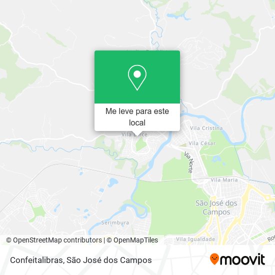 Confeitalibras mapa