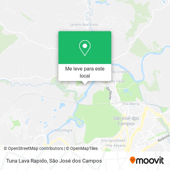 Tuna Lava Rapido mapa