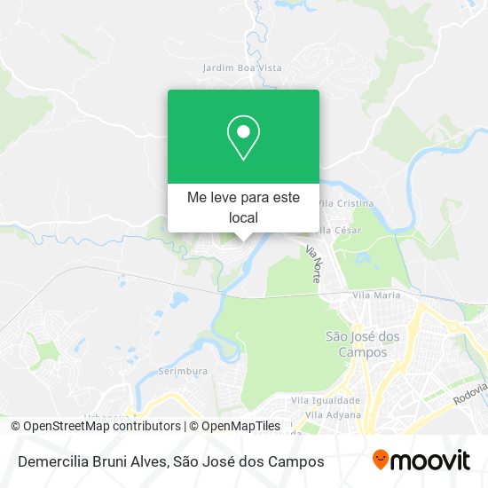 Demercilia Bruni Alves mapa