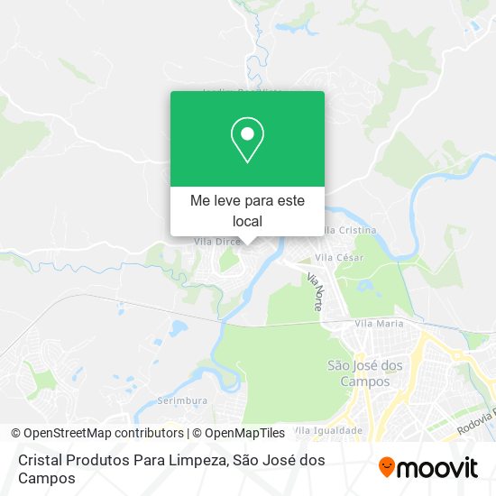 Cristal Produtos Para Limpeza mapa