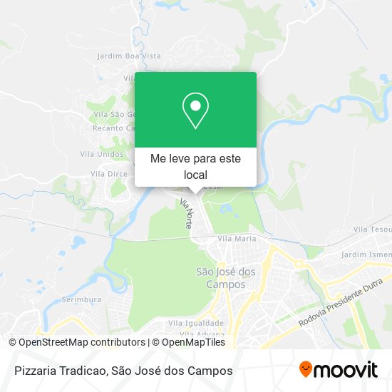 Pizzaria Tradicao mapa