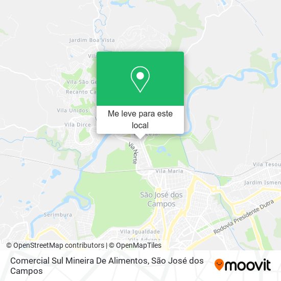 Comercial Sul Mineira De Alimentos mapa