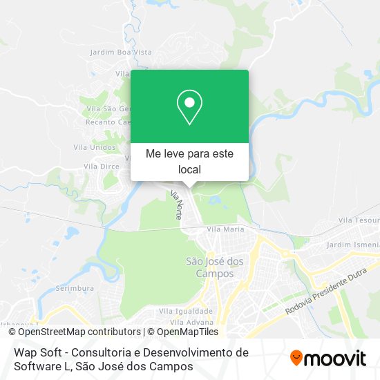 Wap Soft - Consultoria e Desenvolvimento de Software L mapa