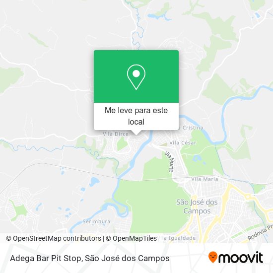 Adega Bar Pit Stop mapa