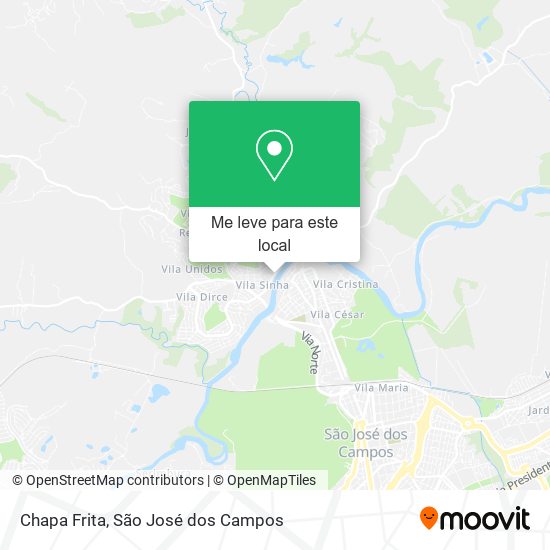 Chapa Frita mapa