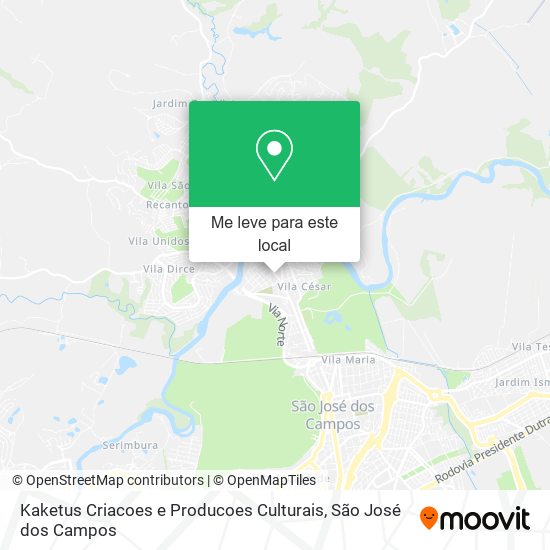 Kaketus Criacoes e Producoes Culturais mapa